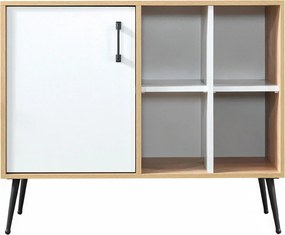 Κονσόλα Sapphire Δρυς / Λευκό SOFLON 100x44x20