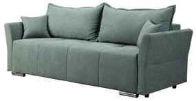 Καναπές - Κρεβάτι ALEGRO Ύφασμα Πράσινο 232x95x75εκ. 232x95x75 εκ.