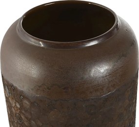 Βάζο Home ESPRIT Καφέ Κεραμικά 20 x 20 x 50 cm