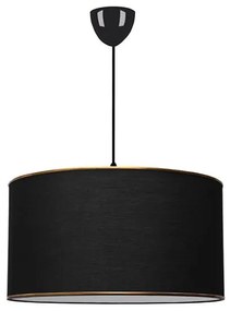 Ceiling light PWL-1091 E27 black D38x70cm 38x38x21 εκ.