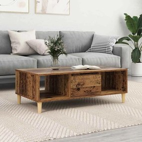 vidaXL με αποθήκευση με πόρτα Παλιό ξύλο 103.5 x 60 x 35 εκ Επεξεργασμένο ξύλο