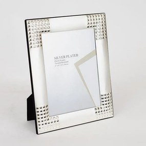 Κορνίζα Μεταλλική Επάργυρη 756-10025 15x20cm Silver Estheti Home Μέταλλο