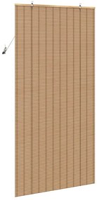 vidaXL Ρόλερ και Σκιάδια Ανοιχτό καφέ 120 x 220 cm Μπαμπού