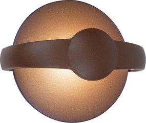 Απλίκα LED Εξωτερικού Χώρου Viokef Mayorka Brown 4298701