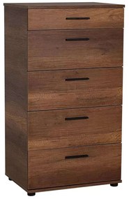 Συρταριέρα Trendline 0094758 60x44x108cm Walnut