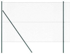 vidaXL Στύλος Περιφράξεων Πράσινο 50 x 1,5 μ. (13 mm δίχτυ)