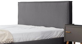 Επενδυμένο Κρεβάτι Pure-Gkri-150 x 200-Χωρίς μηχανισμό ανύψωσης