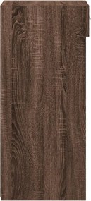 vidaXL Μπουφές Καφέ Δρυς 30x42,5x93 εκ. από Επεξεργασμένο Ξύλο