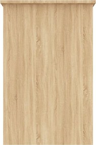 vidaXL Γραφείο Χρώμα Sonoma Δρυς 100 x 50 x 76 εκ. από Επεξ. Ξύλο
