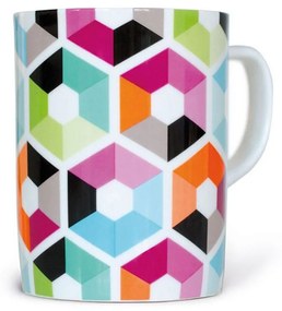 Κούπα Πορσελάνινη Hexagon CM09 MUG Multi Remember Porcelain