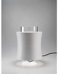 Επιτραπέζιο Φωτιστικό 1xE27 Κρύσταλλο Dimmer Φ22,5cm Fez T1 Prandina-1D04200110101-Λευκό 1D04200110101