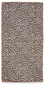 Πετσέτα Θαλάσσης Cheetah Brown Nef-Nef Homeware Θαλάσσης 80x160cm Microfiber