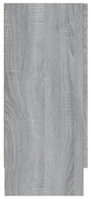 vidaXL Βιτρίνα Γκρι Sonoma 120x30,5x70 εκ. από Επεξεργασμένο Ξύλο
