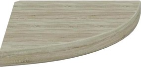 vidaXL Ράφια Τοίχου 2 τεμ. Χρώμα Δρυός 35x35x3,8 εκ. από MDF