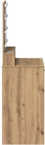 vidaXL Τραπέζι περιποίησης Artisan Oak 50 x 41 x 135 εκ