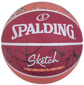Μπάλα Μπάσκετ Outdoor Spalding Sketch Dribble Νο 7 84-381Z1