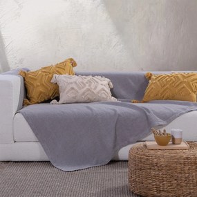 Ριχτάρι Τριθέσιου Καναπέ (180x300) Nef-Nef Homeware Betty Grey