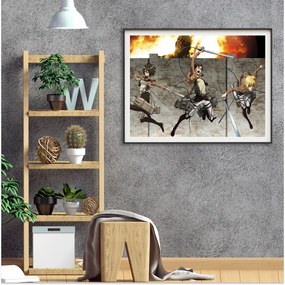 Πόστερ &amp; Κάδρο Attack on Titan AN093 40x50cm  Εκτύπωση Πόστερ (χωρίς κάδρο)