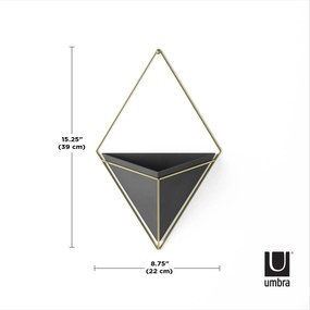 Κεραμικό κασπώ τοίχου 39Χ22εκ Umbra Trigg 470752-1137