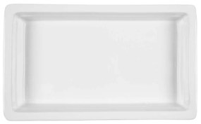 Πιατέλα Βαθιά Πορσελάνης Gastronomi Λευκή Art Et Lumiere 53,2x32,5x6,5εκ. 06886