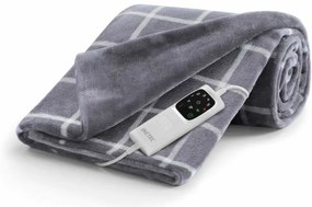 Ηλεκτρική Κουβέρτα IMETEC 16775 Γκρι Λευκό/Γκρι