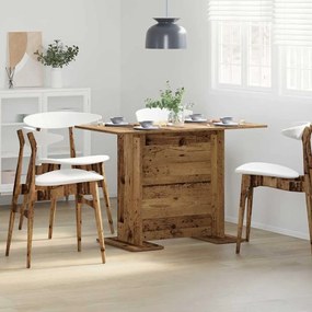 vidaXL Τραπέζι Φαγητού από Παλιό Ξύλο 110x60x75 εκ Επεξεργασμένο Ξύλο