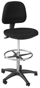 Σκαμπό BF501 Ύφασμα Μαύρο 60x60x103/126cm