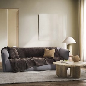 Ριχτάρι Τετραθέσιου 180x350cm GOFIS HOME  Nimbus Dark Chocolate 447/41