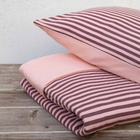 Παπλωματοθήκη Μακό Μονή (Σετ 160x240) Nima Bed Linen Suave SS2021 Ροζ,Σάπιο Μήλο