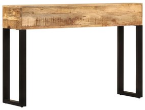 Τραπέζι Κονσόλα 110 x 30 x 76 εκ. από Μασίφ Ξύλο Μάνγκο - Καφέ