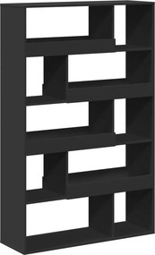 vidaXL Βιβλιοθήκη Μαύρη 100x33x156,5 εκ. από Επεξεργασμένο Ξύλο