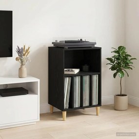 vidaXL Ράφι Πικάπ Μαύρη Δρυς 47 x 39,5 x 74,5 εκ. Επεξεργασμένο Ξύλο