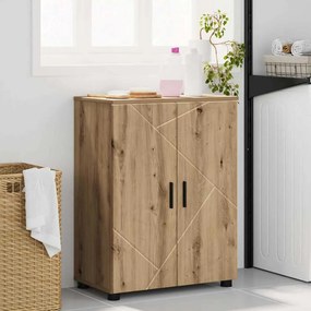 vidaXL Ντουλάπι Μπάνιου Artisan Oak 60 x 35 x 80 εκ