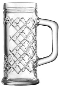 Ποτήρι Μπύρας από Γυαλί 300ml 40811Tankard Rhombus Uniglass