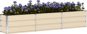 vidaXL Γλάστρα Ελεφαντόδοντο 240 x 40 x 45 cm Ατσάλι