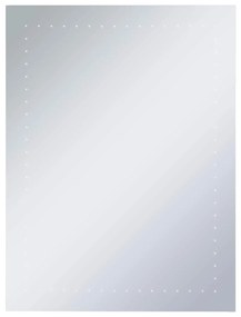 vidaXL Καθρέφτης Μπάνιου Τοίχου με LED 60 x 80 εκ.