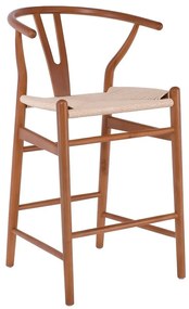 Σκαμπό Bar Lima Ε75171,2 55x53x67/98cm Walnut