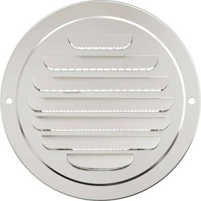 vidaXL Καπάκια Αερισμού 4 τεμ. Ασημί 100 mm Ανοξείδωτο ατσάλι