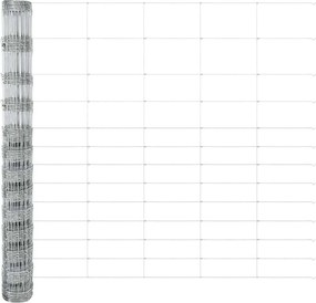 vidaXL Στύλος Περιφράξεων Γαλβανισμένο 25 x 1,5 m Ατσάλι