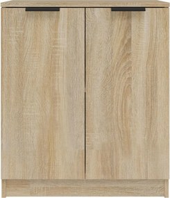 vidaXL Ντουλάπια 2 τεμ. Sonoma Δρυς 60x30x70 εκ. Επεξεργασμένο Ξύλο