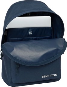 Σχολική Τσάντα Benetton benetton basics 31 x 41 x 16 cm