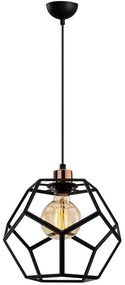 Φωτιστικό Οροφής Degirmen 527ABY1669 Φ26x120cm 1xE27 40W Black-Bronze Opviq