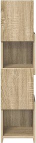 vidaXL Γωνιακό Ντουλάπι Δρύς Sonoma 25,5x25x102εκ Επεξεργασμένο ξύλο