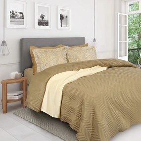 Κουβερλί 9482 Happy Beige Das Home Μονό 160x240cm Microfiber