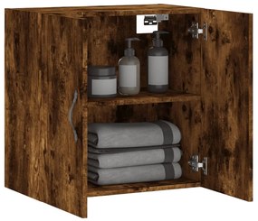 vidaXL Ντουλάπι Τοίχου Καπνιστή Δρυς 60x31x60 εκ. Επεξεργασμένο Ξύλο
