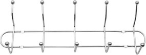 Μεταλλική επιτοίχια κρεμάστρα 5 θέσεων - 26400