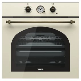 Teka HRB 6300 Vanilla Brass Εντοιχιζόμενος Φούρνος Country Style πολλαπλών λειτουργιών Εγγύηση 2+3 Χρόνια