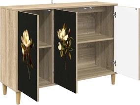 vidaXL Πλαϊνό γραφείο BREMEN Sonoma 102 x 33 x 75 εκ.