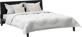 vidaXL Πάπλωμα με μαξιλάρι 3 pcs Λευκό Μικροΐνες