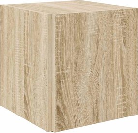 vidaXL Τραπέζι Βοηθητικό Sonoma Δρυς 33 x 33 x 34,5 εκ από Επεξ. Ξύλο
